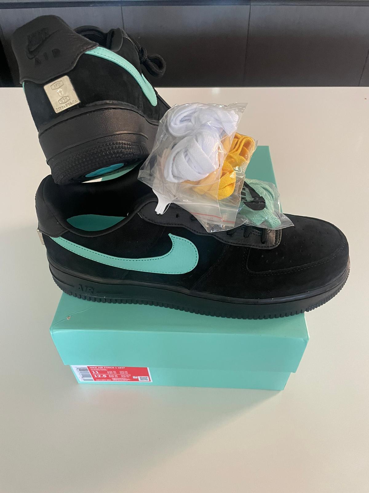 Air Force 1 x Tiffany & Co black