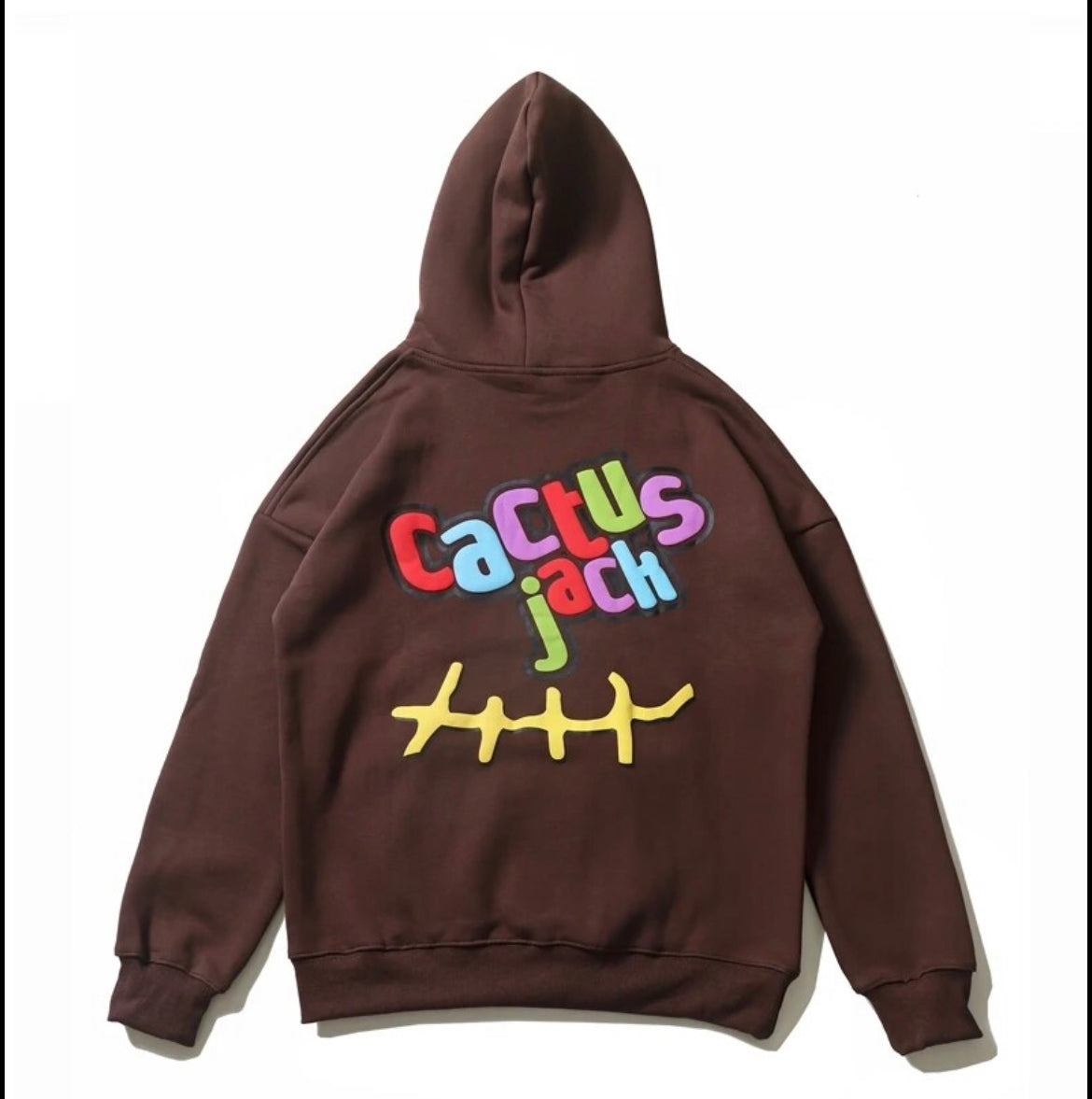 Cactus Jack brown hoodie